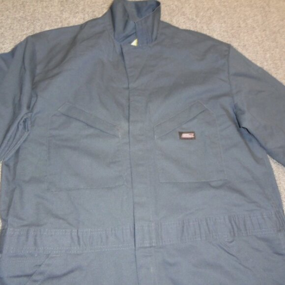 XLT BLUE DICKIE szX-LARGE TALL sz46x32.5 COVERALLS LD 6680 - Picture 2 of 12